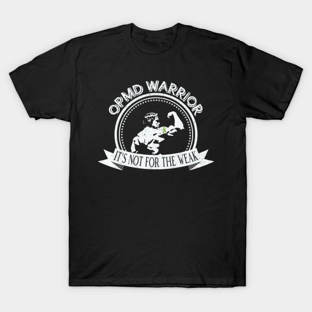 Oculopharyngeal Muscular Dystrophy OPMD Warrior - Awareness T-Shirt by Mr_tee